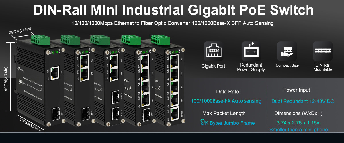 品質 産業PoEスイッチ 工場