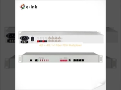 4E1 + 4FE 1+1 ファイバー PDH マルチプレクサー