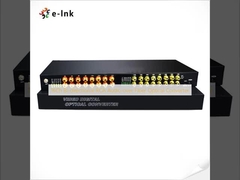 16Ch繊維の光学コンバーター上の二方向RCAの音声