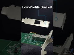 100M/1000M 光ファイバー LAN カード