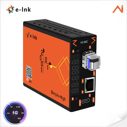 Latest company news about イーリンクが LNK-AI3011M-SFP を発売: AI 搭載のスマート マネージド ファイバー メディア コンバータがネットワーク メンテナンスを再定義