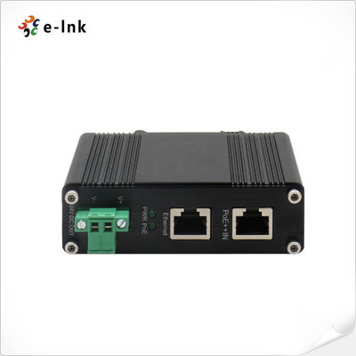802.3 Bt PoE スプリッタ ディンレール工業 10 100 1000Mbps ギガビット 12V DC 36W出力