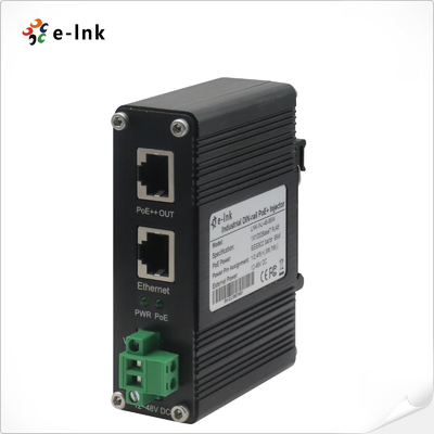 卸売 PoE インジェクター アダプタ 95W 802.3bt 1000M ディンレール ギガビット パワーインジェクター 48V DC出力