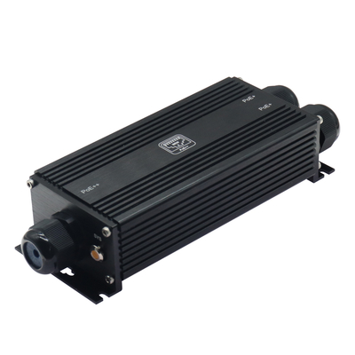 IP67防水産業用ギガビットPoEエクステンダー (入力1 x 出力2 x)