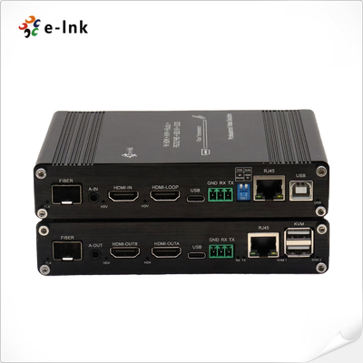 多機能4K 60Hz HDMI KVM光ファイバーエクステンダー