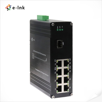 1x10G SFP+ ファイバーポート + 8 x 10/100/1000M イーサネット RJ45 ポート