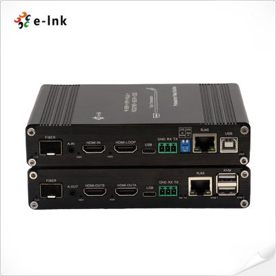 多機能4K 60Hz HDMI KVM光ファイバーエクステンダー