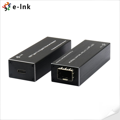 マイクロ ミニ USB-C - SFP ギガビット イーサネット アダプター