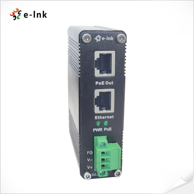 80～320V DC電源入力産業用ギガビットPoE+インジェクター