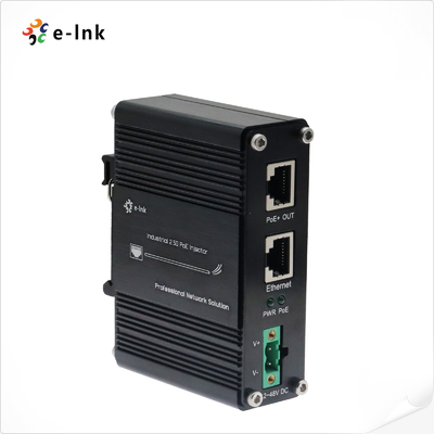 12~48V DC電源入力 インダストリアル 2.5G PoE+インジェクター