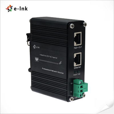 工業用 2.5G 95W 802.3bt PoE++ インジェクター (12~48VDC)