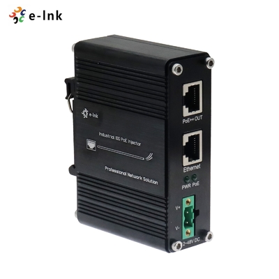 12~48V DC電源入力 産業用10G 60W PoEインジェクター