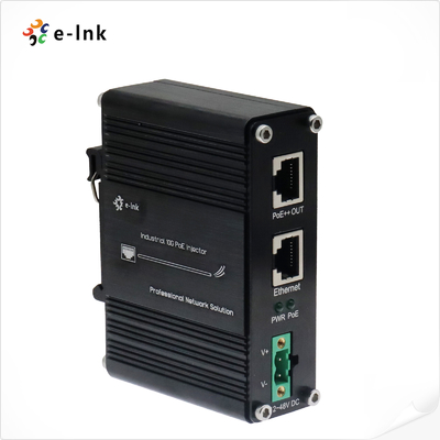 工業用 10G 95W 802.3bt PoE++ インジェクター (12~48VDC)