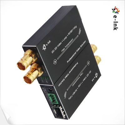 ミニ 12G-SDI ファイバー変換器 Tally と RS485