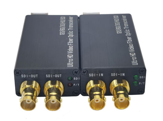 24G-SDI 1*LCファイバー付きのミニ 24G-SDI ファイバー変換器