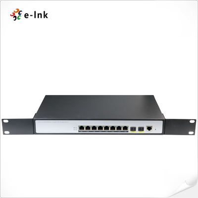 L2+ 8ポート 10/100/1000T + 2ポート 100/1000X SFP マネージドイーサネットスイッチ