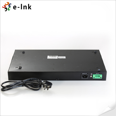 24ポート 10/100/1000Base-T + 4x1000Bae-SFP マネージド PoE スイッチ