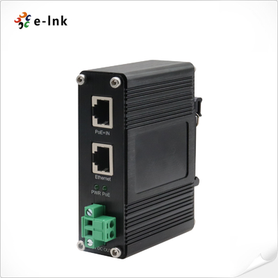 工業用 10/100/1000Mbps 802.3at PoE+ スプリッター出力電圧 19VDC