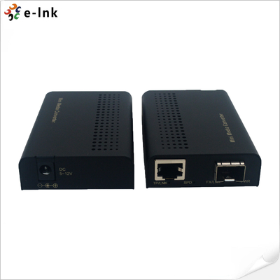 ミニタイプ 10/100/1000Base-TX から 1000Base-SFP メディアコンバータ