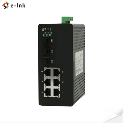 6 ポート管理産業イーサネットスイッチ 3 ポート 1000Base-X SFP と 6 ポート 10/100Base-T (((X)