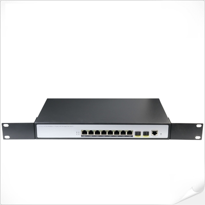 L2+ 8ポート 10/100/1000T 802.3at PoE + 2ポート 100/1000X SFP マネージドスイッチ