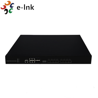 4x10/100/1000M RJ45/4xSFPコンボポート + 8x10G SFP+ ポート イーサネットスイッチ