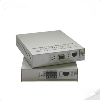 10/100/1000Base-T から 1000Base-X SFP
1対1管理型メディアコンバータ (IEEE802.3ah OAM準拠)