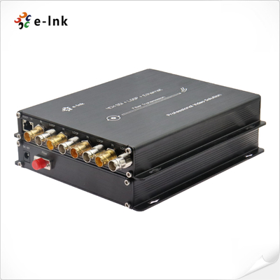 4チャンネル 3G-SDI 光ファイバーコンバーター (イーサネット付き)