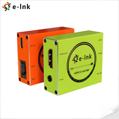 ミニHDMI オーバー CAT5/CAT6 エクステンダー IR - 165ft (50m)