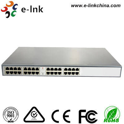 16-Port PoE Injector 802.3at/af Compliant 30W/Port Industrial Grade for IP Cameras