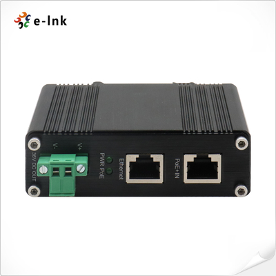工業用 10/100/1000Mbps 802.3at PoE+ スプリッター出力電圧 36VDC
