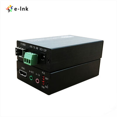 1Ch HDMI + 1Ch バイダイレクトステレオオーディオ + 1Ch RS232 オーバー ファイバー オプティック エクステンダー