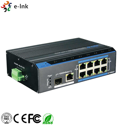 産業8つの港PoE （250M）の速いイーサネット スイッチ