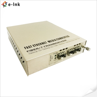2x1.25Gから2.5GのSFPファイバーマルチプレクサー
