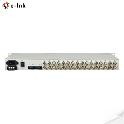 16E1+4FE+LCD+SNMP PDH多重化装置
