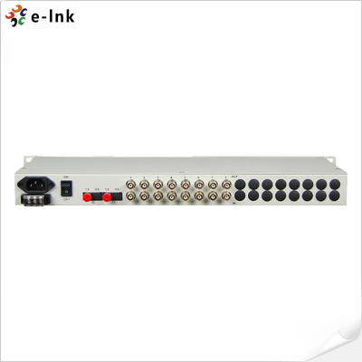 16E1+4GE+LCD+SNMP PDH多重化装置