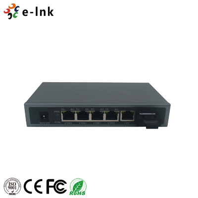 RS422 シリアルからファイバー/イーサネット変換器