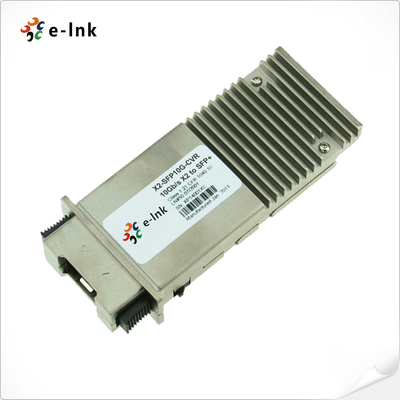 10G X2 から SFP+ 変換器