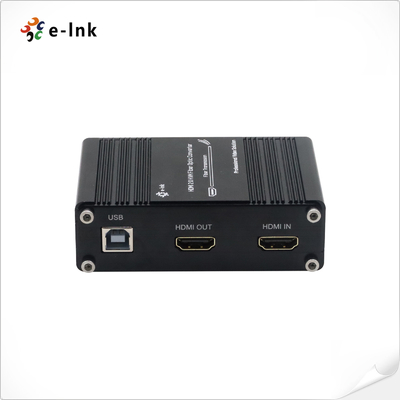 ミニ 4K/60Hz HDMI 2.0 KVM USB オーバー ファイバー オプティック エクステンダー