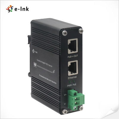 工業インジェクター ギガビット 95W 802.3bt PoE++12~48VDC RJ45ポート