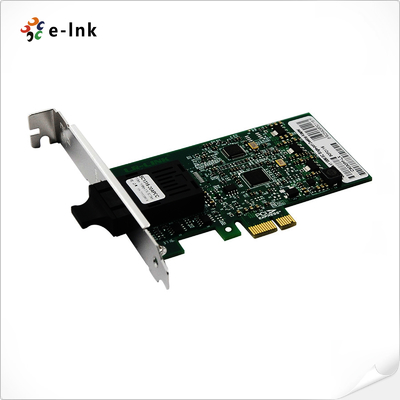 高速イーサネット光ファイバーPCI-Expressネットワークアダプター (Intel 82574ベース)
