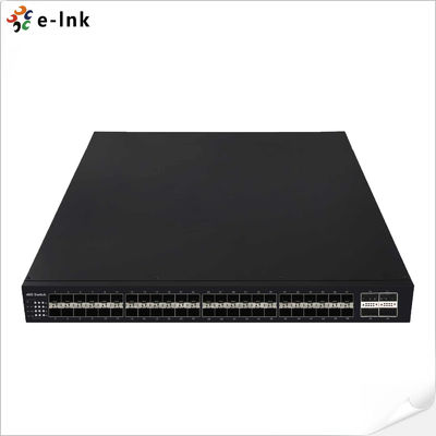 L3 Managed 48-Port 10G SFP + 4-Port 40G QSFP+ Fiber Switch