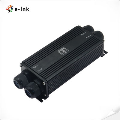 産業用PoEスイッチ IP67防水 3ポート ギガビット 802.3bt 48-57V DC