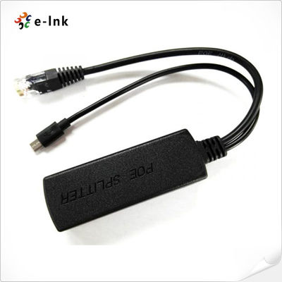 ギガビットPoEスプリッター 5V 2A Micro USBポート 802.3af 10/100/1000Mbps